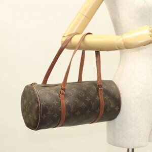 LOUIS VUITTON Monogram Papillon 30 Hand Bag